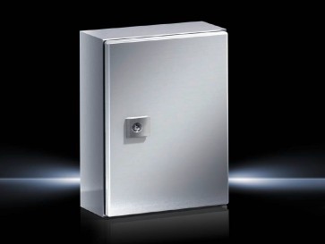 RITTAL Kompakt-Schaltschrank AE, Edelstahl 1.4301, 1-türig, BHT 200x300x155mm 1002.600