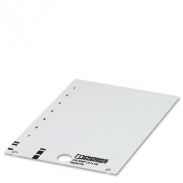 PHOENIX Einrastschildchen US-EMP (27X12,5) SR