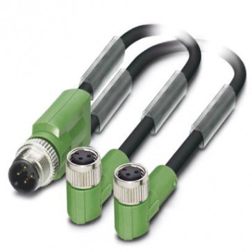 Phoenix SAC-3P-M12Y/2X0,3-PUR/M 8FR