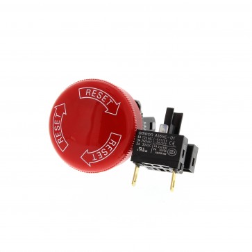 Omron ESTOP Pusbuttons A165E-S-03U-S