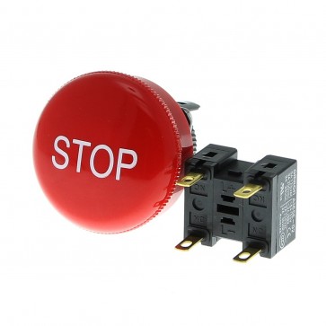 Omron ESTOP Pusbuttons A165E-S-02 (STOP)