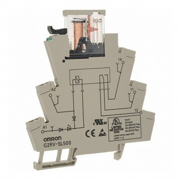 Omron Elektromechanische Relais G2RV-SL500 12VDC