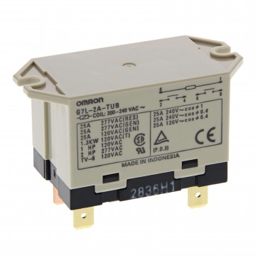 Omron Elektromechanische Relais G7L-2A-TUB 200/240VAC