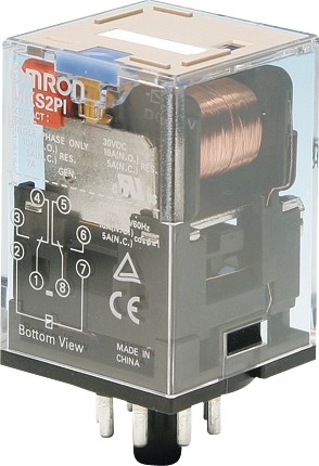 Omron Elektromechanische Relais MKS2PI 12VDC