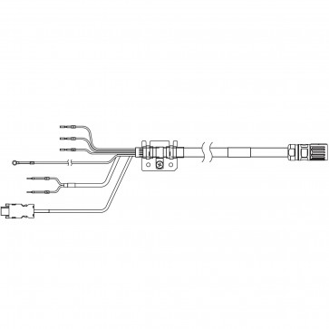 Omron Hybrid Cables R88A-CX1A015BF