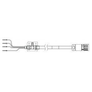 Omron Power Cables R88A-CA1G003SF